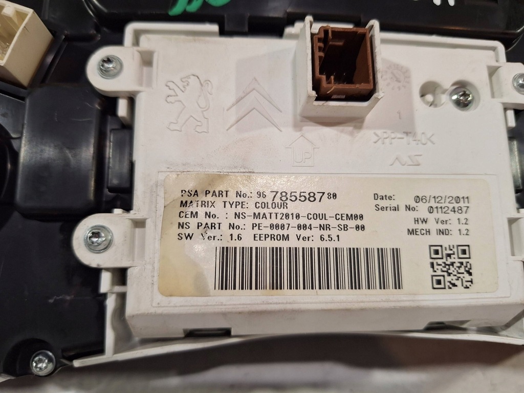 фото №5, Счетчик 9678558780 peugeot 508 i 10-