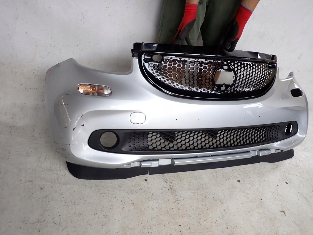 фото №3, Smart forfour ii 2 5d 5 двері 14-19 бампер перед передній