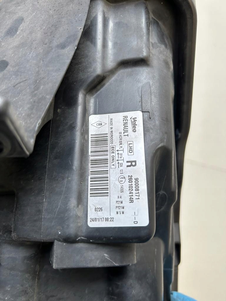 фото №8, Dacia lodgy dokker лампа правий перед 260102414r