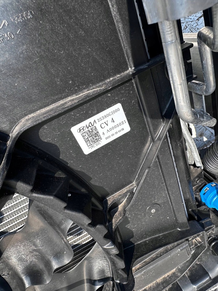 фото №10, Ev6 pas передний усилитель радиатор kompletny