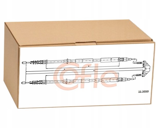 Купить Трос тормоза ручного задний к opel astra