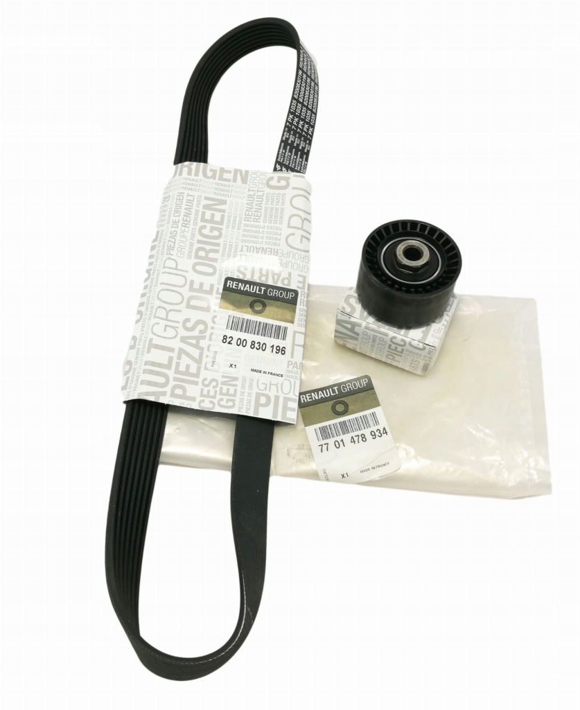 Купити Набір ремінь клиновий renault clio iii modus 1.2 16v 7701478934 оригінал
