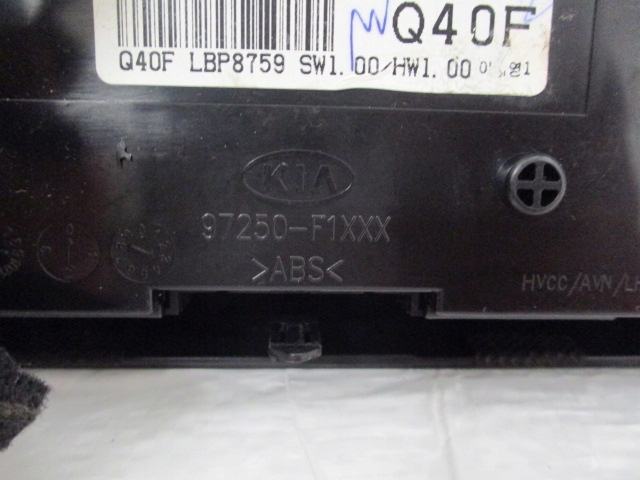 фото №14, Kia sportage iv панель кондиционера 97250-f1400fhv