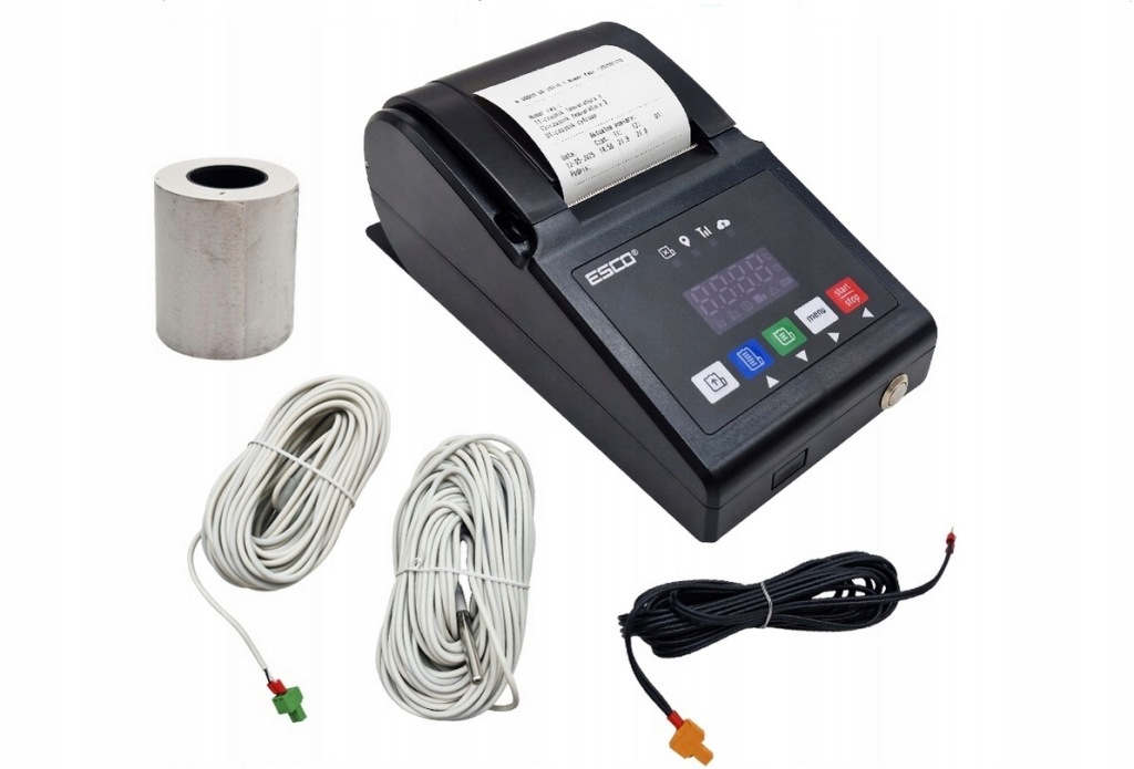 фото №1, Регистротор termograf температуры esco dr201+ 2 датчики