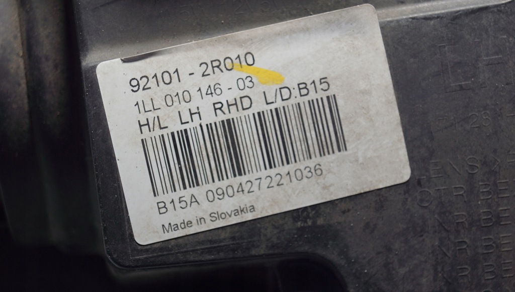 фото №14, Лампа лівий перед hyundai i30 i lift