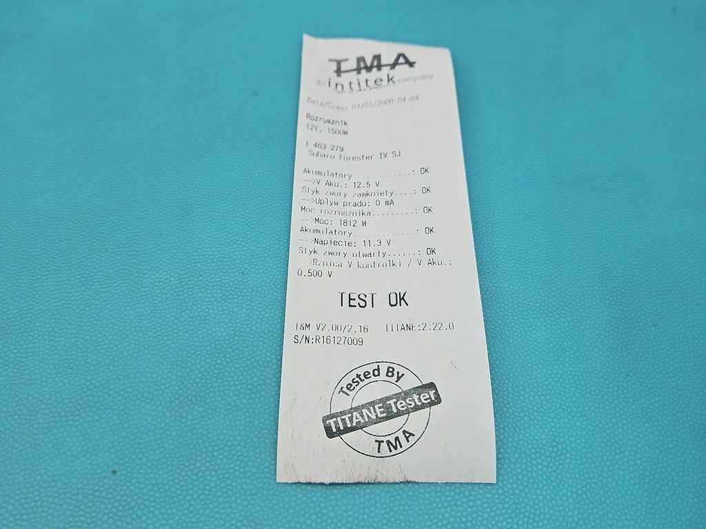 фото №6, Test стартер subaru forester iv sj 12-18 2.0 boxer m002t89076 23300aa621