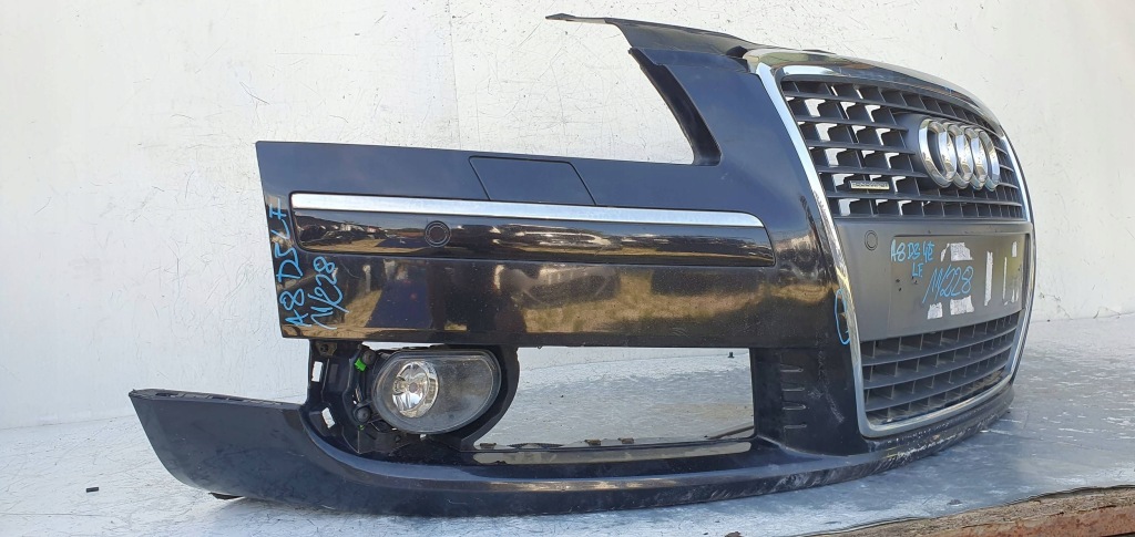 фото №9, Audi a8 d3 4e lift 05-07 бампер перед передний 4e0807437aa