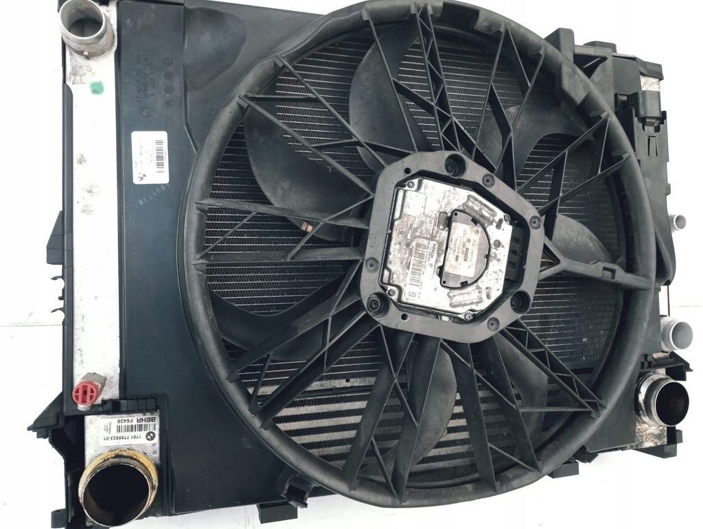 фото №6, Bmw e61 e60 радіатор комплект 3.0d 7801002