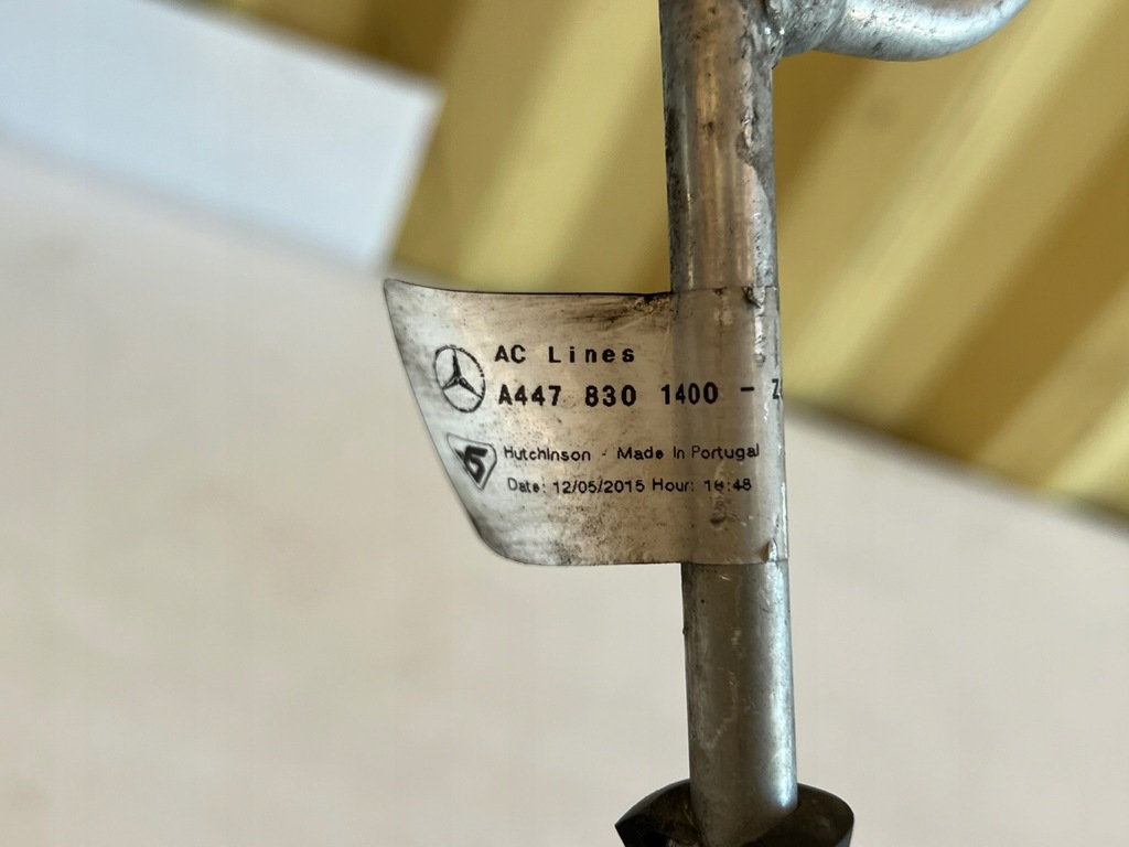 фото №12, Mercedes-benz vito viano w447 2016 wąż / шланг кондиціонера a4478301400