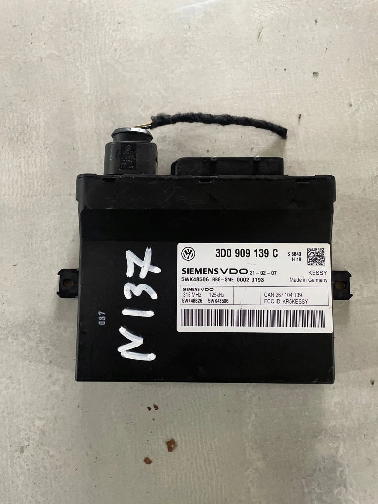 фото №1, Porsche cayenne 9pa 2008 модуль / блок управления комфорта