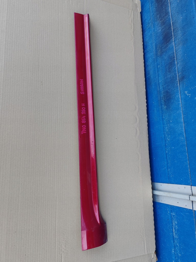 фото №1, Молдинг дверь sharan ii правый задняя 7n0854950h