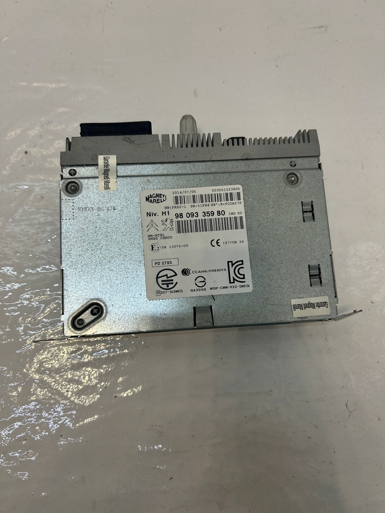 фото №1, Peugeot 308 t9 радіо навігація 9809335980