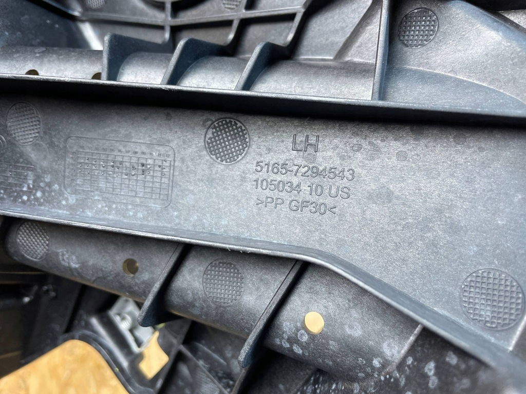 фото №9, Bmw f15 f16 направляющая кронштейн крыла левый перед 7294543