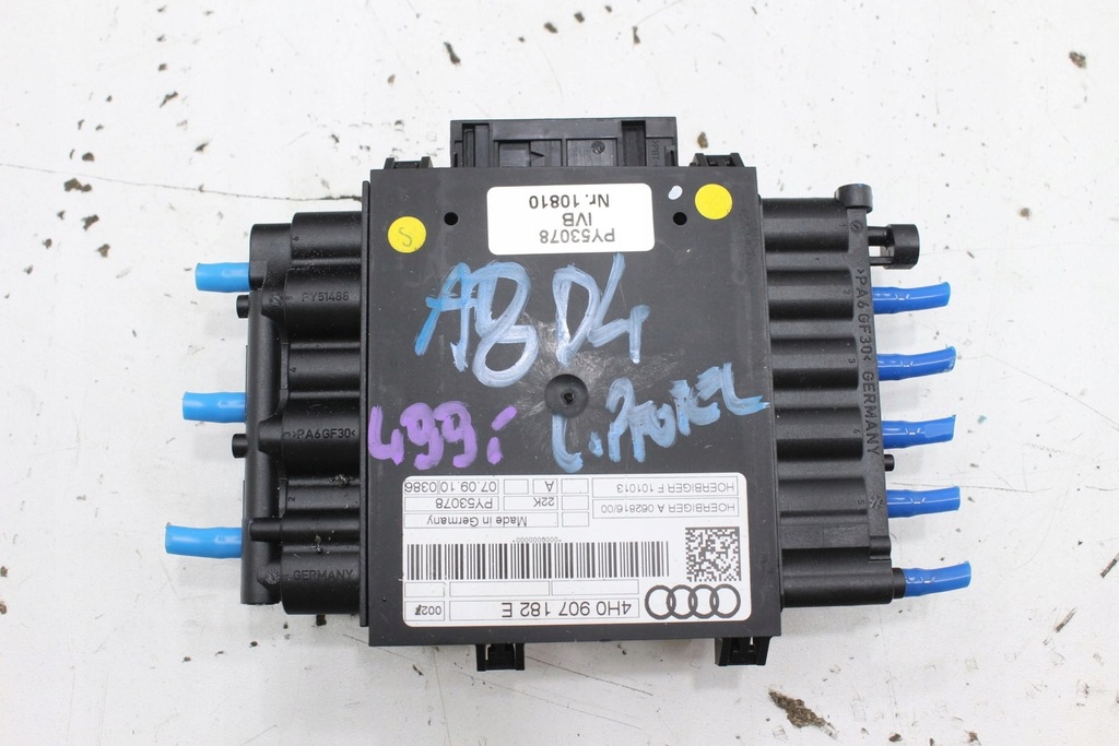 фото №1, Модуль сидіння 4h0907182e лівий перед audi a8 d4