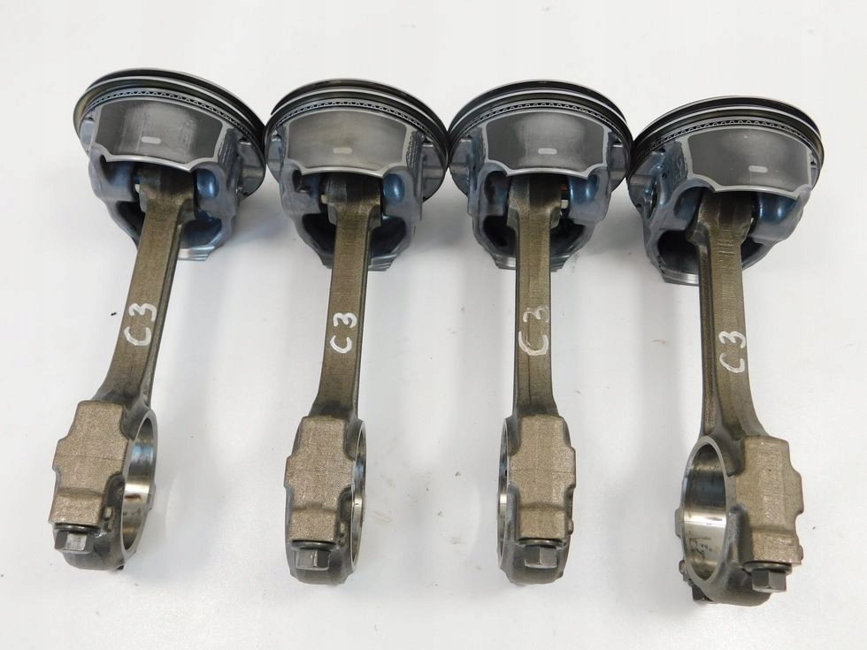 фото №9, 4 поршни шатунные шатуны 2.2 16v dgi opel vectra c zafira b signum kpl direct