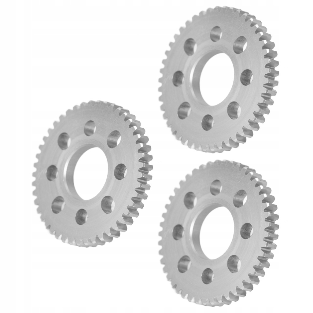 фото №10, Набір kół зубчастих 3 штуки алюміній 8 отворів 14mm отвір центральний