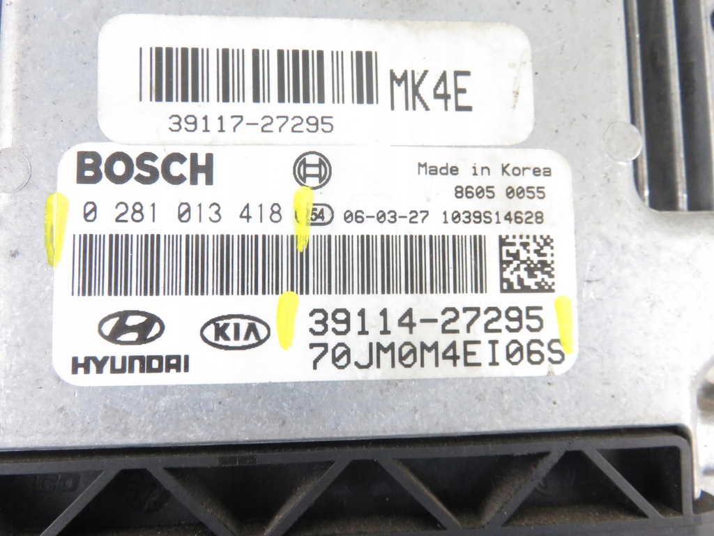 фото №6, Блок управления hyundai tucson i 2.0 crdi 3911427295 0281013418