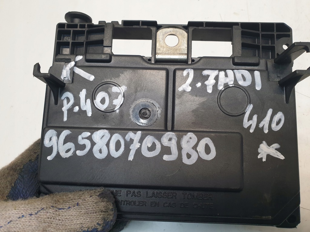 фото №6, Модуль коробка bsm peugeot 407 2.7 hdi 9658070980