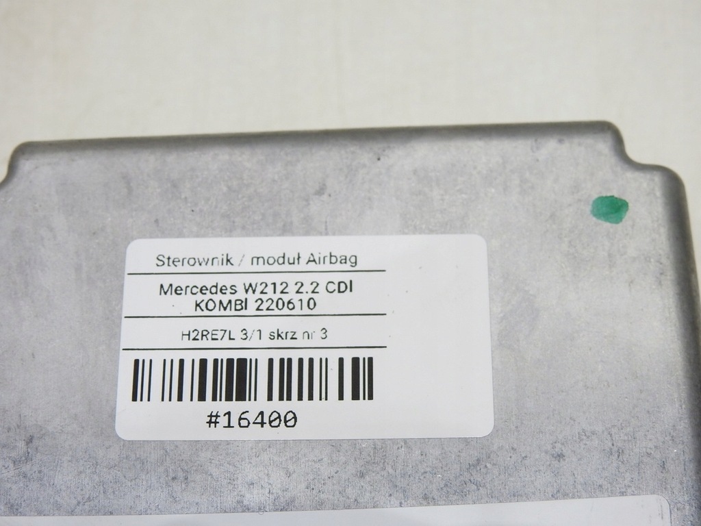 фото №8, Датчик air bag подушка безпеки mercedes w212 a2129014204