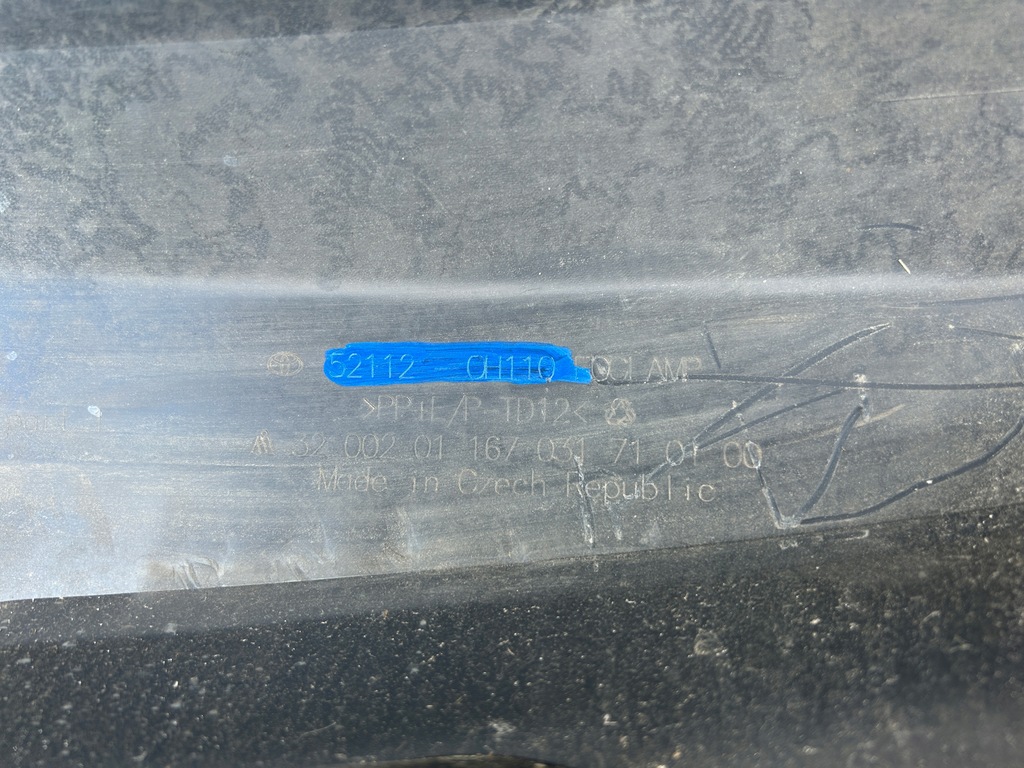 фото №8, Накладка спойлер бампер перед передня toyota aygo x 52112-0h110 poznań