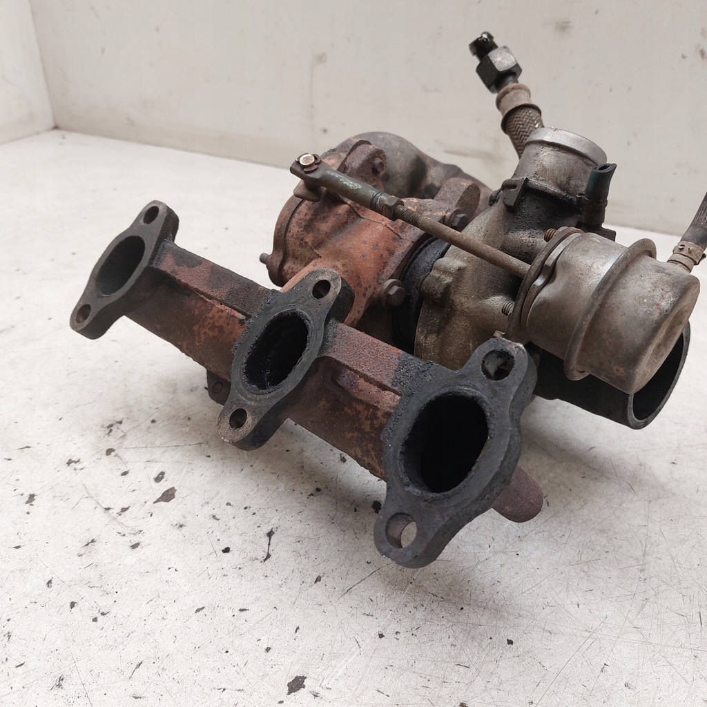 фото №10, Volkswagen polo iv 1,4tdi турбина турбонагнетатель