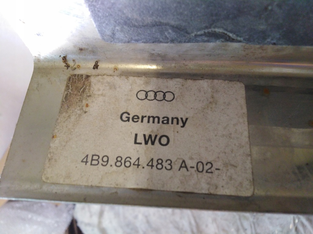 фото №7, Audi a6 c5 kombi захист поперечина задня край багажника