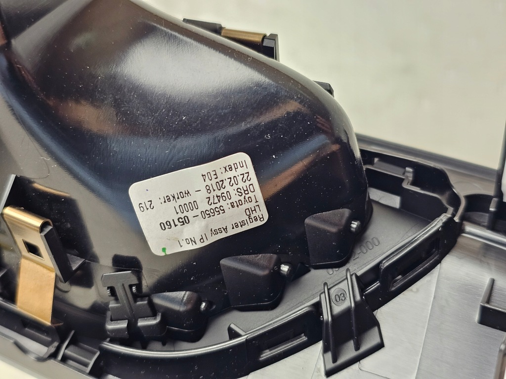 фото №11, Молдинг захист рамка dekor корпус радіо решітка обдув toyota avensis t27