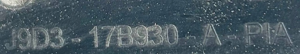 фото №13, Направляющая бампера правый задняя jaguar i-pace x590 j9d3-17b930-aa