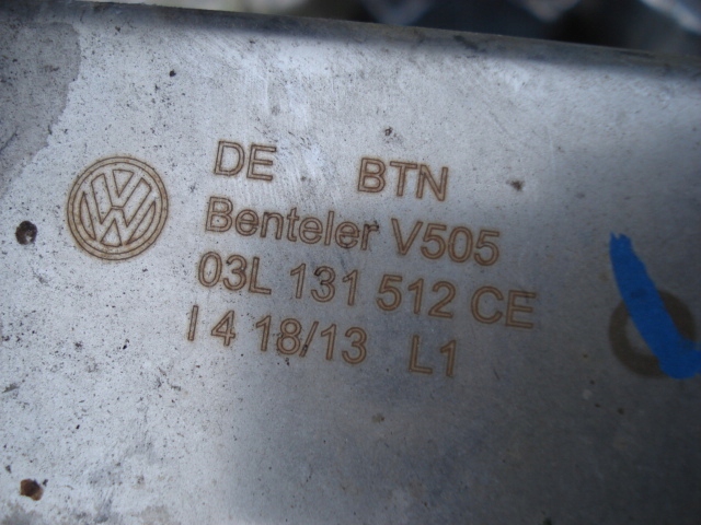 Радіатор вихлопних газів egr vw seat skoda audi 1.6 2.0 tdi 03l131512bl 03l131512cf Київ