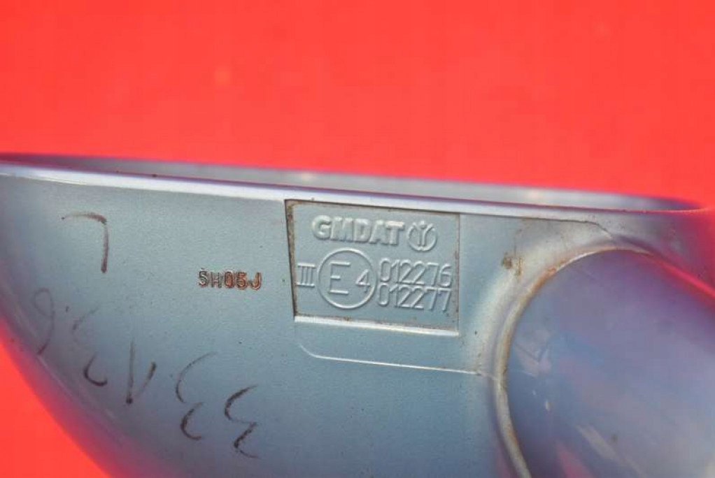 фото №7, Зеркало левая механический niebieskie eu chevrolet spark 2 ii m200 05-10