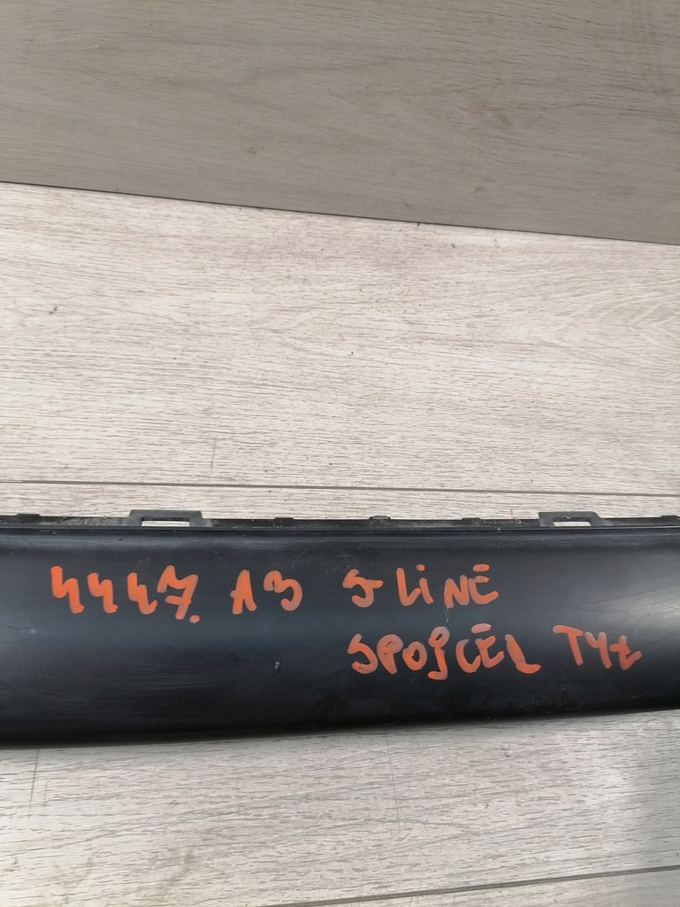 фото №13, Audi a3 s-line спойлер бампер задняя 8v3807521r