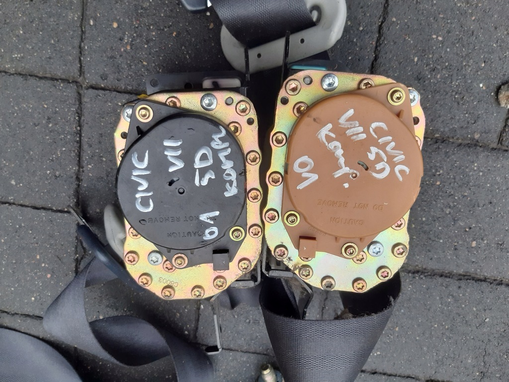 фото №5, Honda civic vii 5d ремни безопасности перед