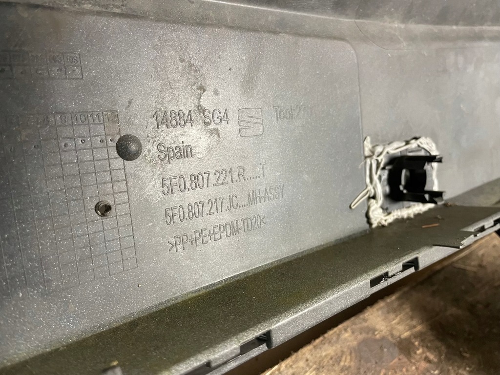 фото №6, Бампер перед передний seat leon iii 5f0 lift + dół