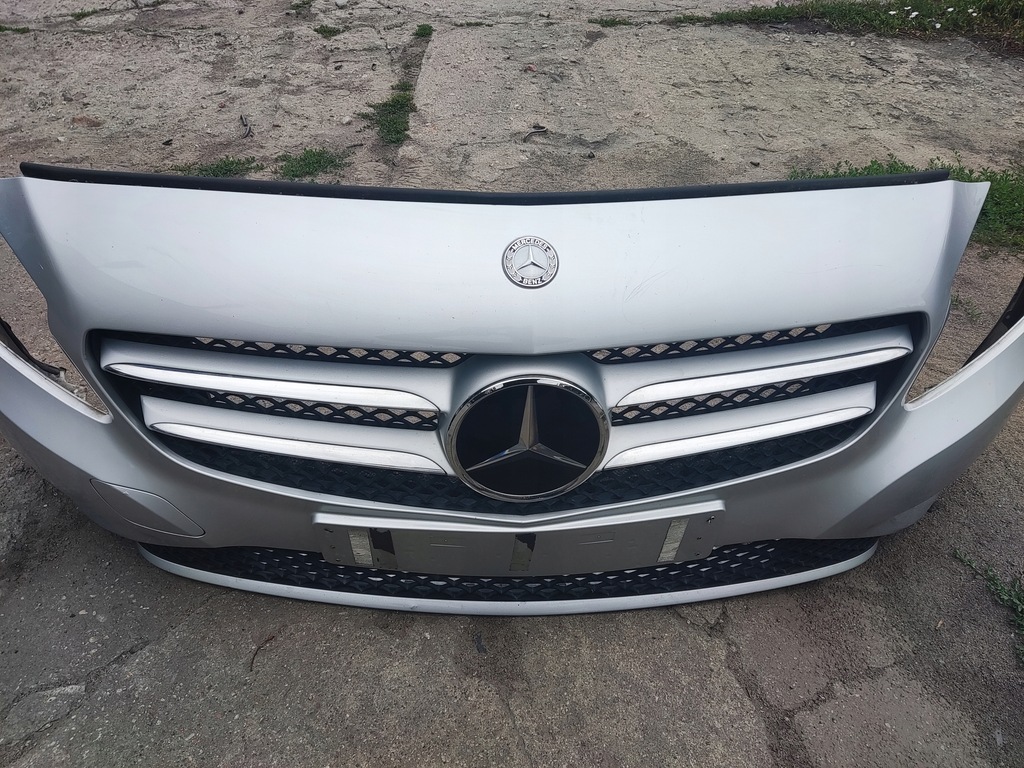 фото №13, Mercedes a klasa w176 бампер передний kompletny 761