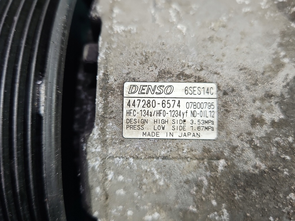 фото №9, Компрессор кондиционера компрессор toyota corolla e16 e18 13-19 447280-6574