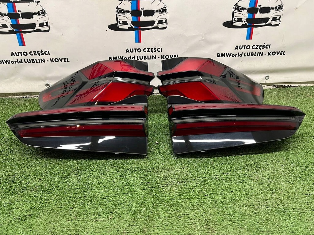 фото №11, Bmw hybrid g05 lci lift kompletny задняя лампы крышка багажника борт m набор цвет c4p