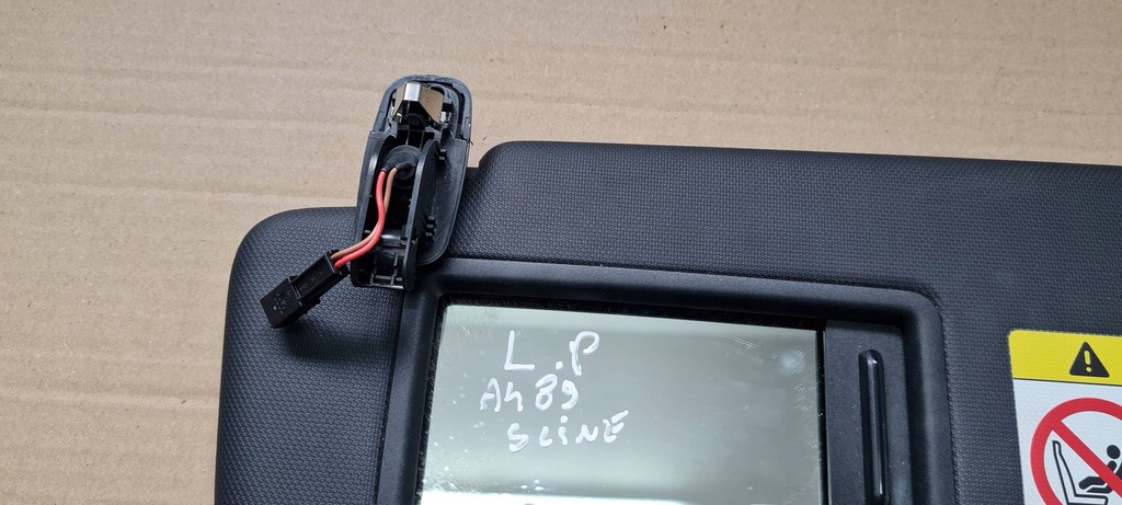 фото №6, A4 b9 8w защита козырёк солнцезащитная левая sline a5 8w 8w0857551