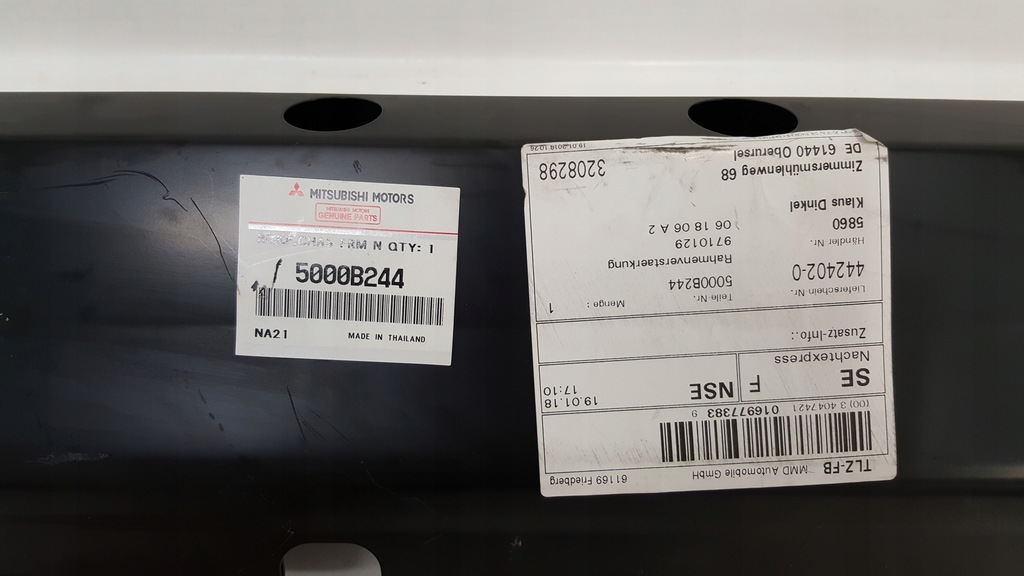 фото №7, Mitsubishi pajero sport iii балка бампера перед