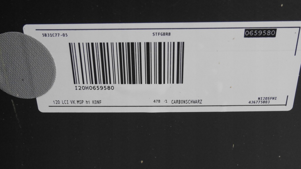 фото №15, Bmw ix i20 lci бампер задняя задний kompletny usa idealny цвет карбон schwarz