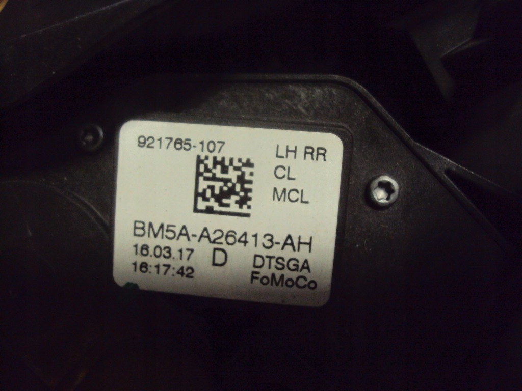 фото №3, Замок дверь focus mk3 левый задняя 4 контакты