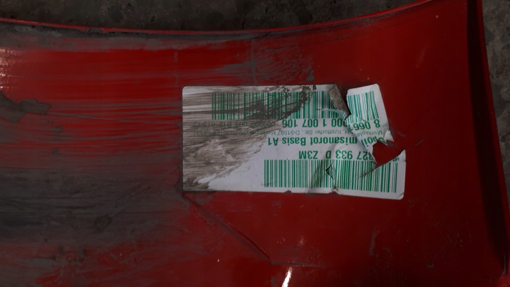 фото №10, 8x4827933d спойлер крышки audi a1 czerwona