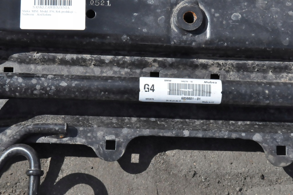 фото №7, Mini f54 f55 f56 f58 подрамник подвеска перед