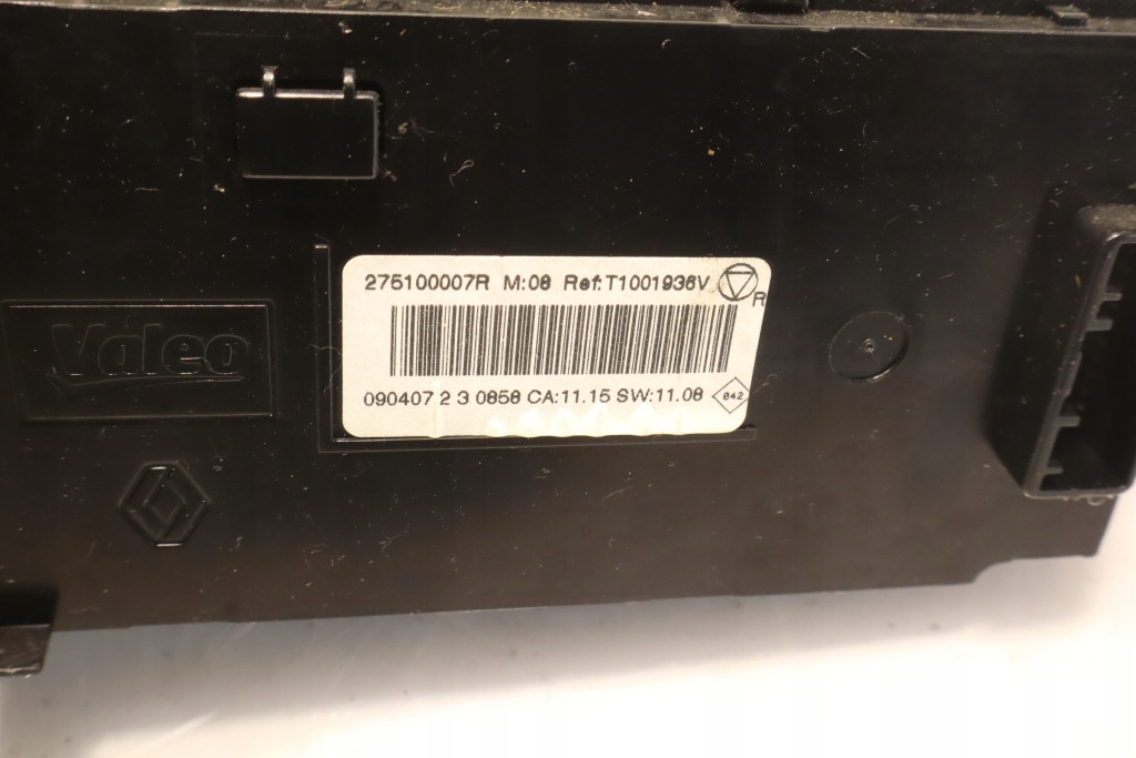 фото №8, Панель управление обдув renault megane iii