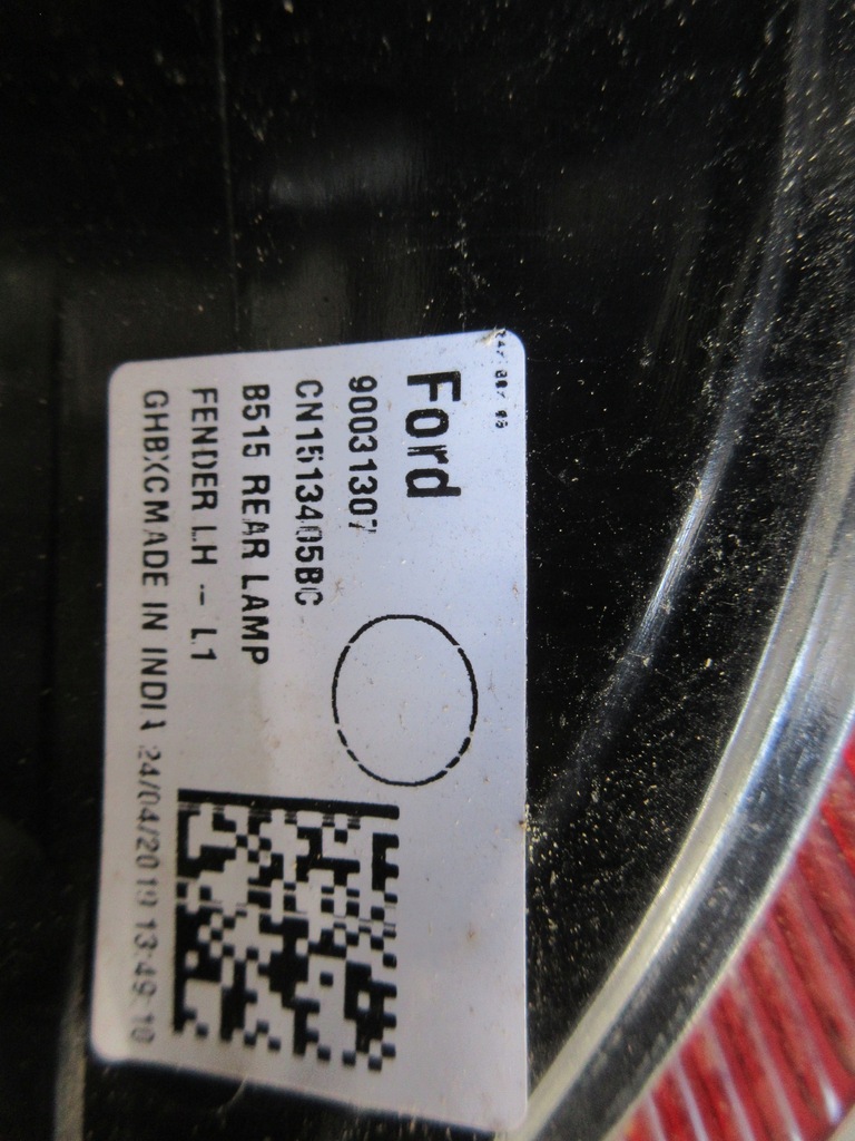 фото №2, Ecosport ii lift лампа левый задняя