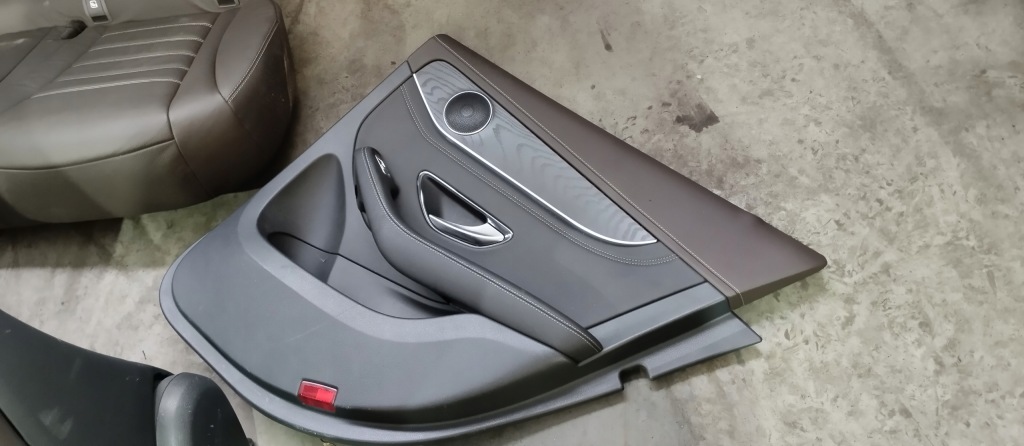 фото №11, Сидіння заднє сидіння обшивки оббивка коричневий mercedes glc w253 suv x253 253