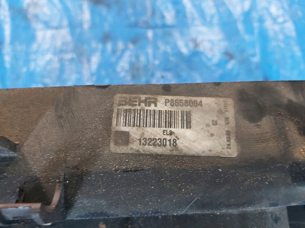 фото №7, Opel-części insignia a вентилятори радіатора 2.0