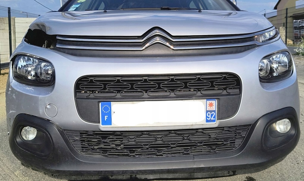 фото №9, Дверь левый перед зеркало стекло рамка замок подъемник citroen c3 iii 16-