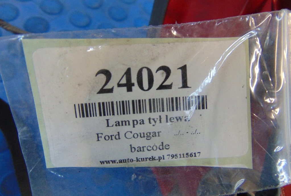 фото №16, Ford cougar лампа левая задняя