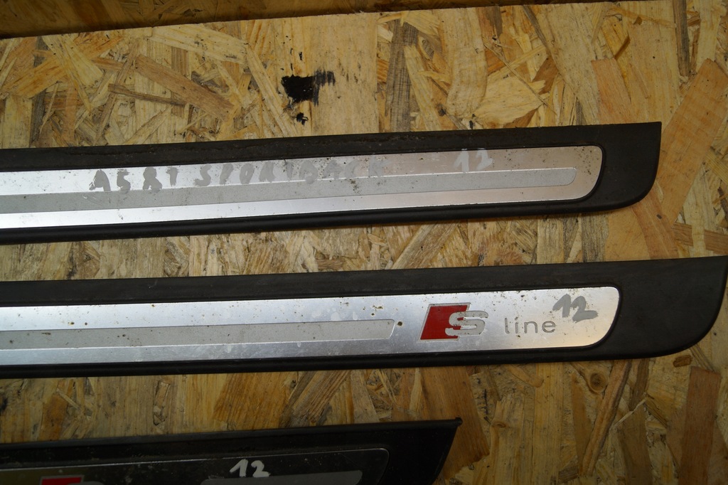 фото №4, Накладки порогові s-line audi a5 8t