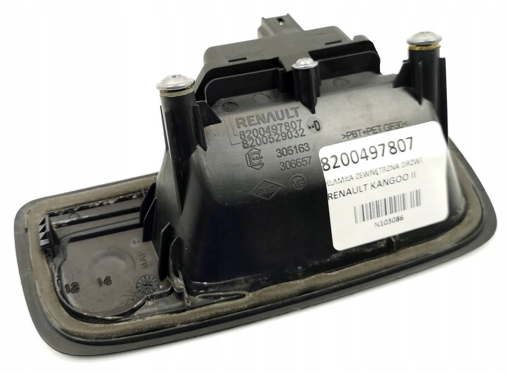фото №2, Ручка зовнішня двері renault kangoo ii 8200497807